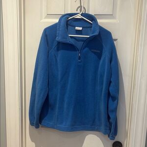Columbia 1/4 zip fleece pullover SZ Large